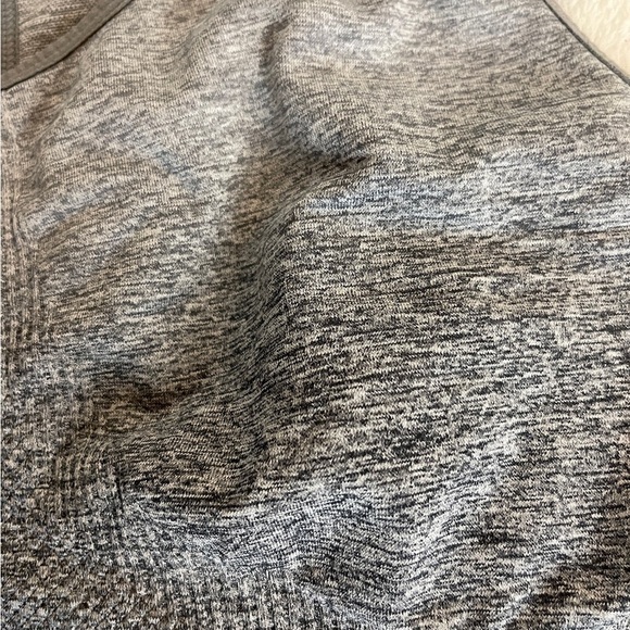 90 Degree By Reflex Heathered Gray Sports Bra - Picture 2 of 5